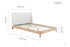 Halfden Fabric Bed